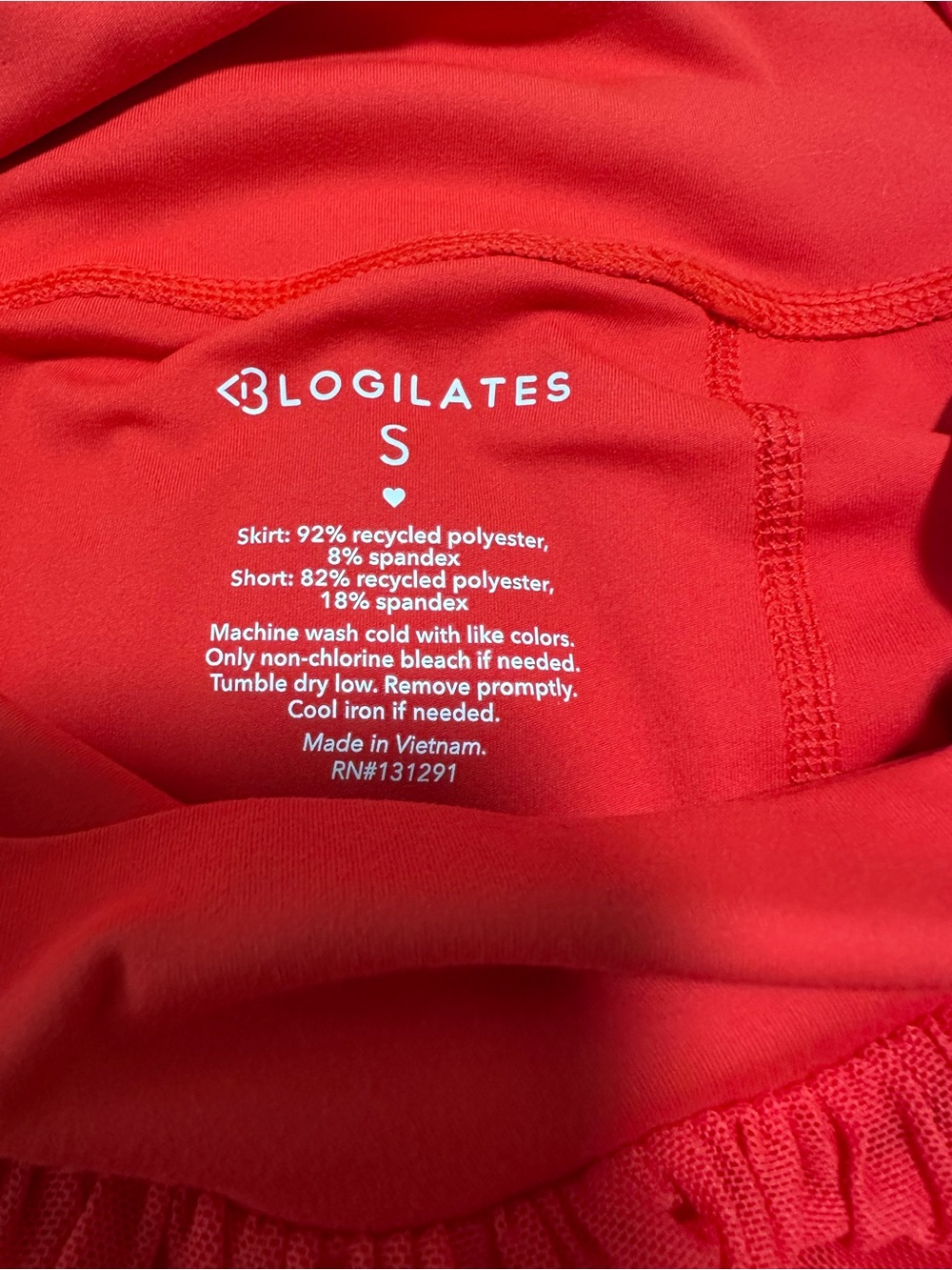 Blogilates Ballerina Activewear Skort Size Small - Picture 6 of 8
